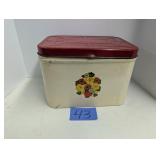 Vintage Metal Bread Box