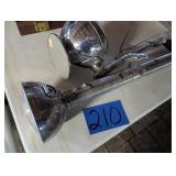 Retro Flashlight and Cop Car Light