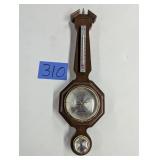 Wall Thermometer - Barometer and Compass