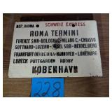 Italian World War 2 Road Sign