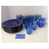 Cobalt Blue Glass Ware