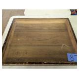 Wood Hinged Show Case