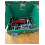 Vintage Green Coleman Camp Stove
