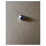 47 Sterling Ring Blue Stone