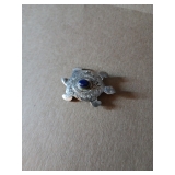64 Signed Native American Sterling Turtle