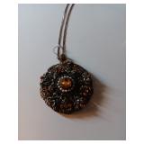 10 Antique Rhinestone Necklace