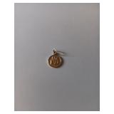 38 14K I Am Loved Pendant