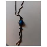 24 Sterling Turquois Necklace
