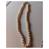 56 Pearls W/Gold Clasp
