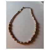 120 Emily Ray Sterling & Oriental Necklace