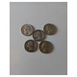 241 5 Silver Quarters