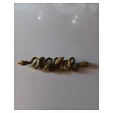 189 Castlecliff Snake Brooch