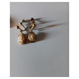 196 Cameo Earrings