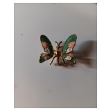 198 Flutter Butterfly Brooch