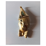 200 Clown Brooch