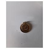 222 NC Seal Gold Filled Pendant