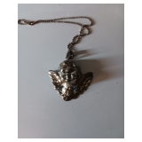 224 Sterling Cherub Necklace