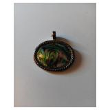 257 Sterling Shell Pendant