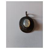 255 Sterling Pendant W/Stone