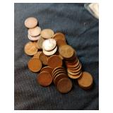 249 50 Wheat Pennies