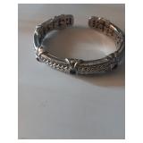 85 Sterling Amethyst Judith Ripka Bracelet