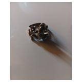 112 Sterling Frog Ring
