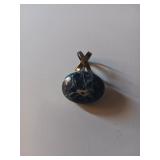 117 Sterling Pendant W/ Stone