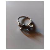 121 Sterling Bow Ring