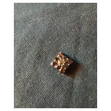 15 Sterling Garnet Pendant
