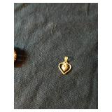 55 14KT Heart Pendant