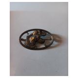 77 Sterling Dog Brooch