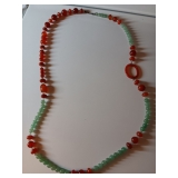 156 Sterling & Gemstone Necklace