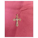 111 14K Gold Cross