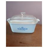 Rectangle corningware cornflower