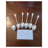 11 sterling Towle old master 6 spoons