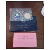 69 1971 Eisenhower uncirculated silver dollar 69 1971 Eisenhower uncirculated silver dollar