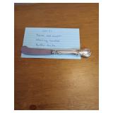 91 towle old master sterling handled butter knife 91 towle old master sterling handled butter knife