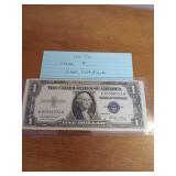 92 1935E one dollar silver certificate 92 1935E one dollar silver certificate