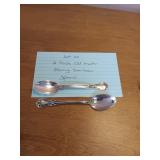 101 2 towle old master sterling Demitasse spoons 101 2 towle old master sterling Demitasse spoons