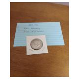 106 1964 Kennedy silver half dollar 106 1964 Kennedy silver half dollar