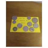 130 10 assorted foreign coins 130 10 assorted foreign coins
