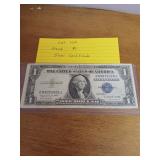 152 1935G one dollar silver certificate 152 1935G one dollar silver certificate