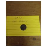 169 1865 two Cents 169 1865 two Cents