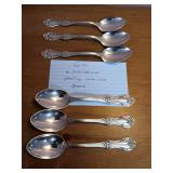 191 6 international sterling wild rose spoons 191 6 international sterling wild rose spoons