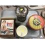 (4) Advertising Tins