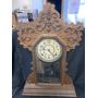 Oak 8 Day Kitchen Mantel Clock