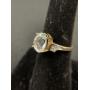 14K Aquamarine and Diamond Ring