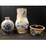 Three Pieces Contemporary Salt Glazed Pottery