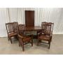 Intercon 7 Pc. Oak Table & Chair Set