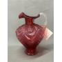 Fenton Cranberry Glass Pitcher